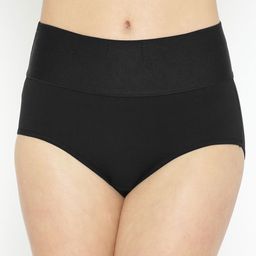 Leading Lady Black Solid Tummy Shapewear-image-17