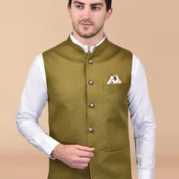 PRINTINDIA Men Mandarin Collar Nehru Jacket-picture-49