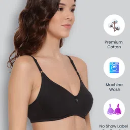 LYRA Pack Of 2 Full Coverage Cross Over Comfort Bra image 2