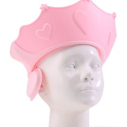 Crown Shape Shower Cap - Pink-picture-27