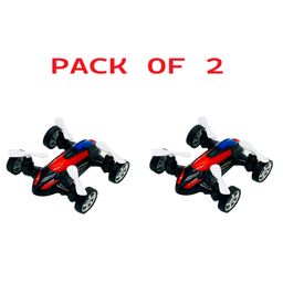 Negocio Drone Flying Car Toy Children Inertia Toy Car Plastic Car Model Toy- Pack of 2- Color May Vary-28