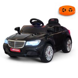 Mekashi Battery Operated Ride On Car for Kids - Black-image-122