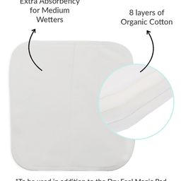 superbottoms Super Bottoms Dry Feel Magic Pad & Booster Pad Set Cloth Diaper Insert Reusable Booster Pad Set (Color & Print May Vary) image 4