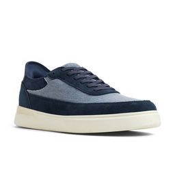ALDO Men Leather Round Toe Lace-Ups Comfort Insole Sneakers-image-49