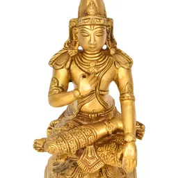 Exotic India Gold-Toned Religious Idol Showpiece-21