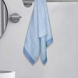 Myntra Elegant Homes Blue 1 Striped Cotton 150 GSM Bath Towel-image-40