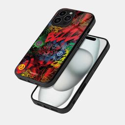 macmerise Tropical Printed iPhone 16 Pro Max Bumper Case Mobile Accessories-image-94