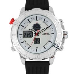 WEIDE Men White Analogue and Digital Watch WH6108-4C-63