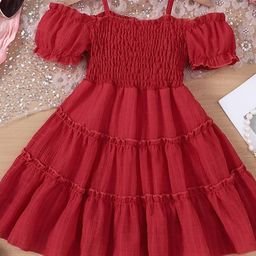 LULU & SKY Cold-Shoulder Fit & Flare Maxi Dress-image-48