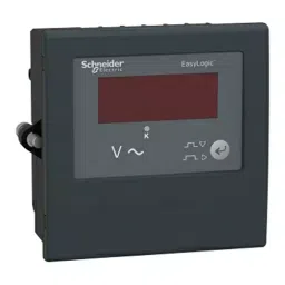 Schneider Electric Three Phase Voltmeter with LED Display and Accuracy Class 0.5, 30002462-2