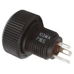 Vishay Panel Mount Rotary Potentiometer 1 W Power 10 kΩ Solder Lug Terminal, P16SNP103MAB15 (Pack of 20 Pcs)-picture-12