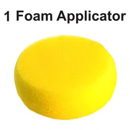 Kangaroo 1 Kg Each Carnauba Wax And Dashboard Polish With 2 Foam Pad image 3