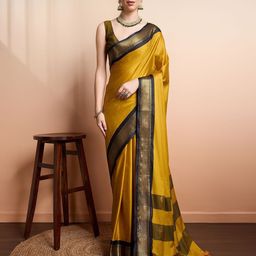 A S CREATION Zari Pure Silk Kanjeevaram Saree-picture-21