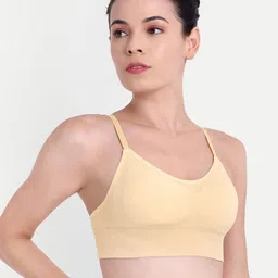 Taslar Self Design Full Coverage Lightly Padded Rapid-Dry Workout Bra- Anti Microbial-13