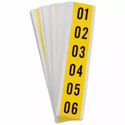 BRADY Carded Number Kit 25.4 mm (1 Inch) Character Height Gothic Font, 3XET1-image-91