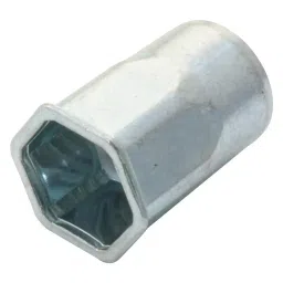 TR FASTENINGS RIVET NUT, STEEL, ELECTRO ZINC/CR3, M8, W/M8/REDX/OE/ST/PG (Pack of 100 Pcs)-image-34