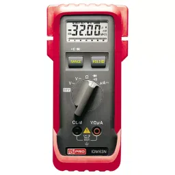 RS PRO IDM63N Handheld Digital Multimeter, 3mA dc Max, 600V ac Max - RS Calibration  1233393-image-96