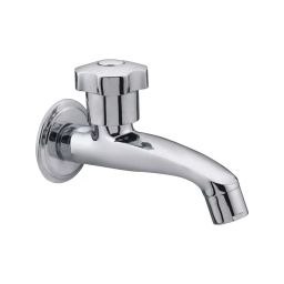 PLATO VALURA Series Bib Cock Long Body Wall Mount Silver, V-003 L-picture-39