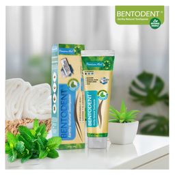 Bentodent Earthy Natural Toothpaste Premium Mint Pack of 2 - 200 gm-image-19