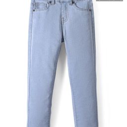Pine Kids Denim Ankle Length Washed Jeans - Ice Blue-image-44