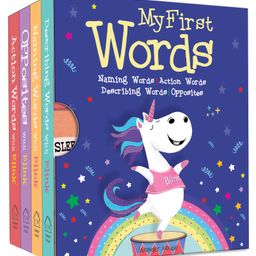 My First Words: Naming words, Action Words, Describing Words, Opposite Words - Box Set of 4 Board Books-19