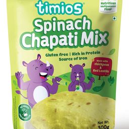 timios Gluten Free Multipurpose Spinach Chapati Mix - 300 g-1