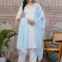 Moda Rapido Women Multi Viscose Rayon Kurta Sets-picture-27