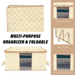 Kuber Industries Cream-Coloured Set of 2 Regular Swab Storage Organisers image 4