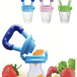 Numum Silicone Fruit And Food Nibbler- Multicolor ( color and design may vary) image 5