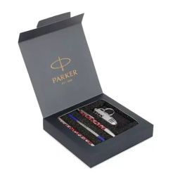 Parker Vector Chrome Trim Blue Roller Ball Pen With Swiss Knife 9000030129-image-34