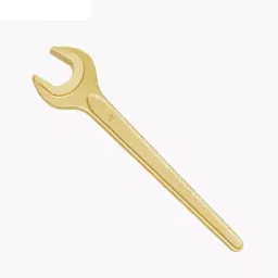 Jhalani 32 mm Non Sparking Aluminum Bronze Single Open Ended Spanner-3
