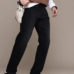 WROGN Men Anti Fit Light Fade Stretchable Jeans-image-16
