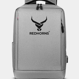 REDHORNS Unisex Backpack with USB Charging Port-13
