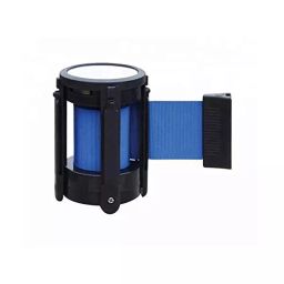 Darit Retractable Barrier Belt Cassette for Stanchion with 2m belt Blue (Pack of 8)-32