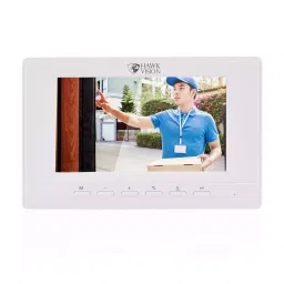 HawkVision 17.78 cm (7 Inch) Video Door Phone Kit HV-VDP-705-2