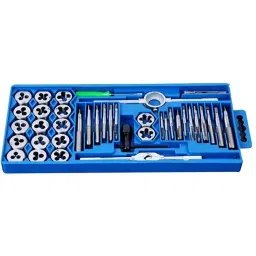 FLAMINGO ENTERPRISE Tap and Die Set Single Sided M3 to M12 Range, FM-595 (Set of 40 Pcs) image 2