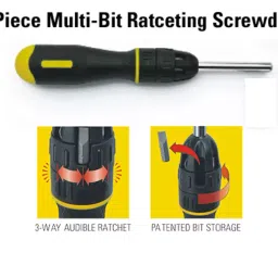 STANLEY Multi-Bit Ratcheting Screw Driver Set, STHT68010-8 (Pack of 10)-35
