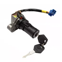 Deutsche Ignition Cum Steering Lock 4 Wire for TVS Fiero F2, Victor GLX, DEUS-0443A-image-51