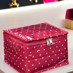 Aura Pink Set of 1 Regular Jewellery Organiser Organisers-9