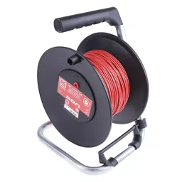 RS PRO Red Test Lead Extension Reel, 50m Cable Length, CAT II 1000 V safety category Model No 1253745-17