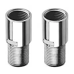 GENERIC Tap Extension Brass Silver, FG2523 (Pack of 2)-image-43