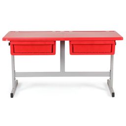 CELLO SCHOOL MATE KID'S DOUBLE DESK RED-19