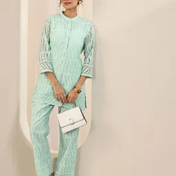 Libas Self Design Tunic With Trousers Co-Ords-picture-17