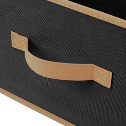Kuber Industries Multipurposes Rectangular Flodable Storage Box, Drawer Storage and Cloth Organizer Black-HS40KUBMART23912 image 4