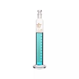Supertek 10 ml Class B Measuring Cylinder Round Base With Interchangeable Glass Stopper, 70.506.0010 (Pack of 2)-picture-5