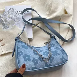 StyleCast x Revolte Floral Printed Half Moon Hobo Bag-27