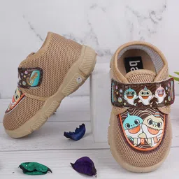 BAESD Kids Woven Design Lightweight Velcro Everyday Casual Sneakers-image-83