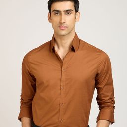 PB & J Spread Collar Cotton Shirt-image-44