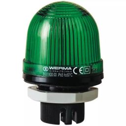 Werma Beacon EM 801 Series Green Steady 230 V AC Panel Mount LED Bulb IP65, 801.200.68-image-19