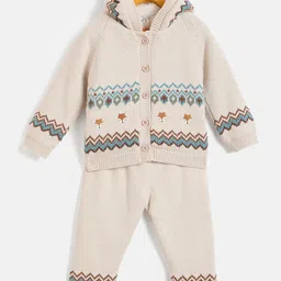 JWAAQ Kids Printed Hooded Sweater With Jogger-image-60
